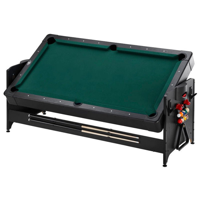 Fat Cats Billiards | 3 - in - 1 | Green | 7' Pockey™| Multi - Game Table