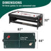 Fat Cats Billiards | 3 - in - 1 | Green | 7' Pockey™| Multi - Game Table