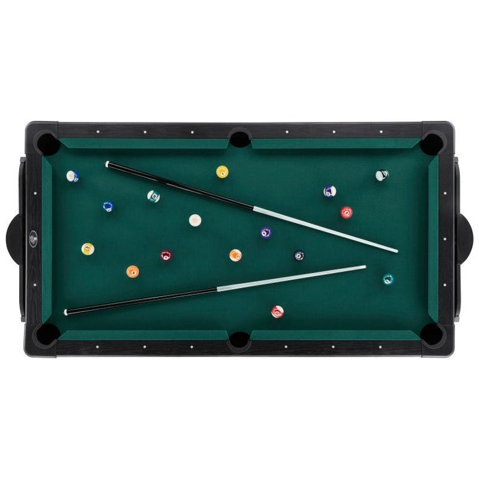 Fat Cats Billiards | 3 - in - 1 | Green | 7' Pockey™| Multi - Game Table