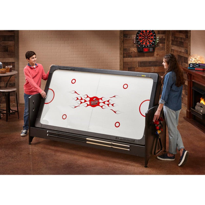 Fat Cats Billiards | 3 - in - 1 | Green | 7' Pockey™| Multi - Game Table