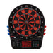 Viper Metropolitan Espresso Soft Tip Dartboard Cabinet, 800 Electronic Dartboard, and Dart Laser Line Darts Viper 