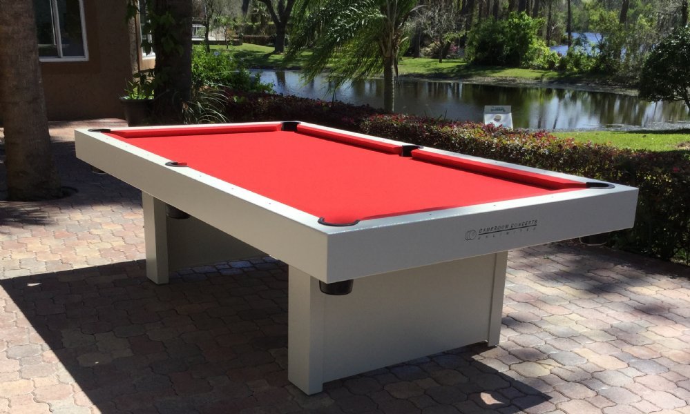 Gameroom Concepts | 1000 Series | 8ft | Indoor and Outdoor Pool Table | Home Use