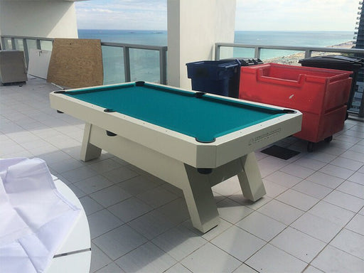 Gameroom Concepts | Aztec Canted - Upper | 7ft | 8ft | Indoor and Outdoor Pool Table