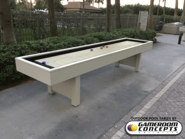 Gameroom Concepts | Shuffleboard | 12ft | Outdoor Table | All - Weather