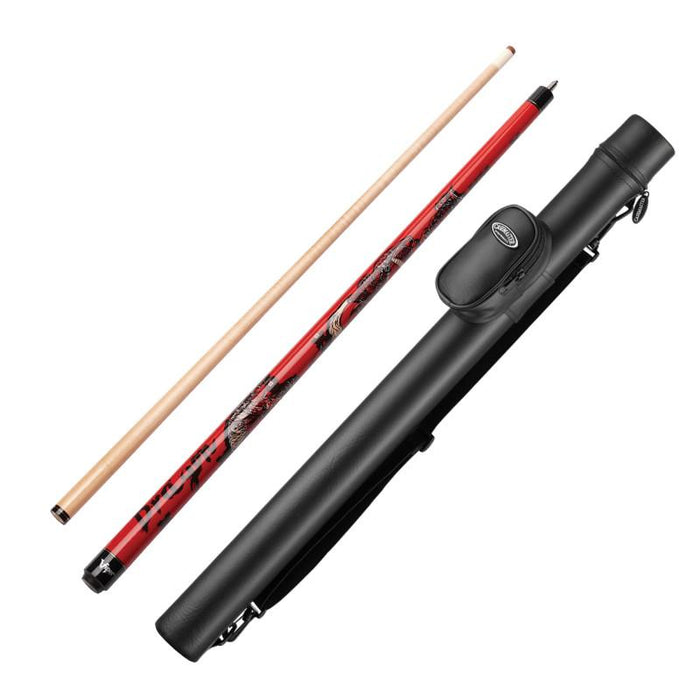 Viper Underground Dragon Cue and Casemaster Q-Vault Supreme Black Cue Case Billiards Viper 