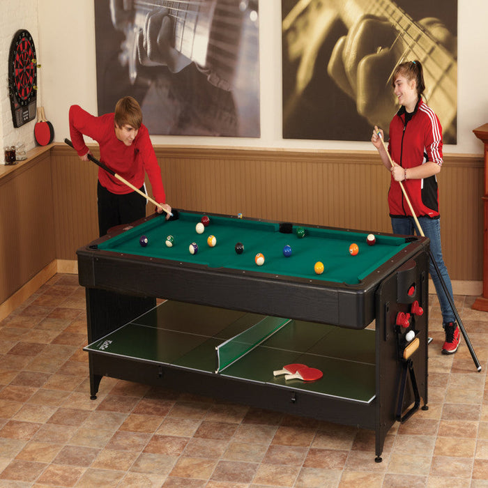 Fat Cat Original 2-in-1 7' Pockey™ Multi-Game Table