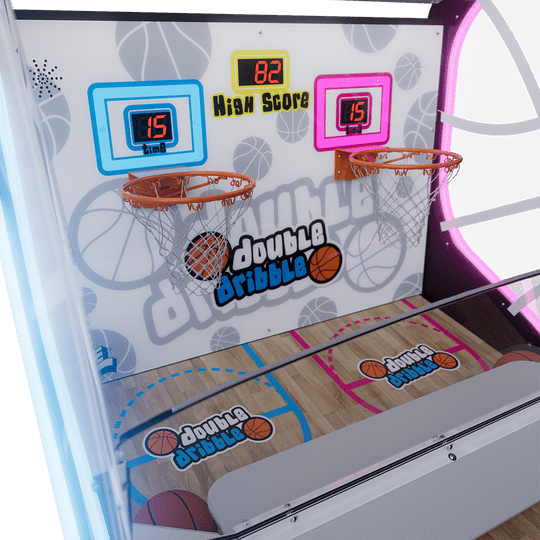 ICE Games | Double Dribble | Baskteball Arcade Game