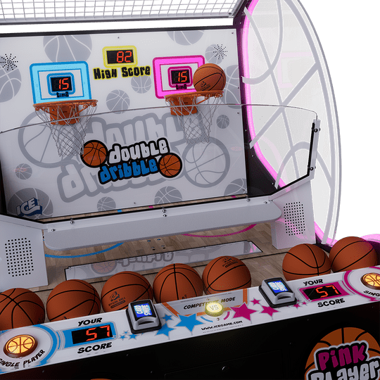 ICE Games | Double Dribble | Baskteball Arcade Game