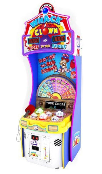 ICE Games | Whack - A - Clown - 1 | 2 | 3 | Players | Redemption Arcade Game