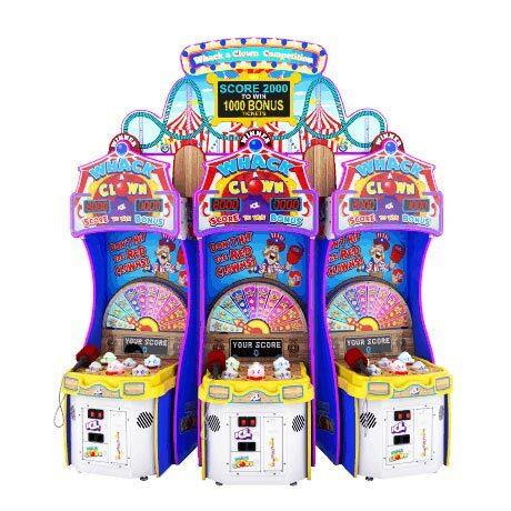 ICE Games | Whack - A - Clown - 1 | 2 | 3 | Players | Redemption Arcade Game