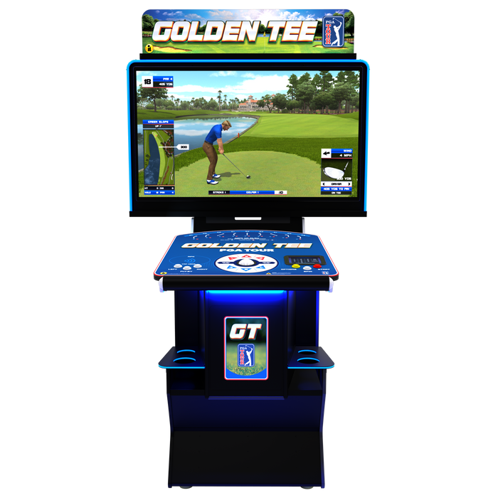 Incredible Technologies Golden Tee PGA TOUR Home Edition-Arcade Games-Incredible Technologies-Deluxe-Game Room Shop