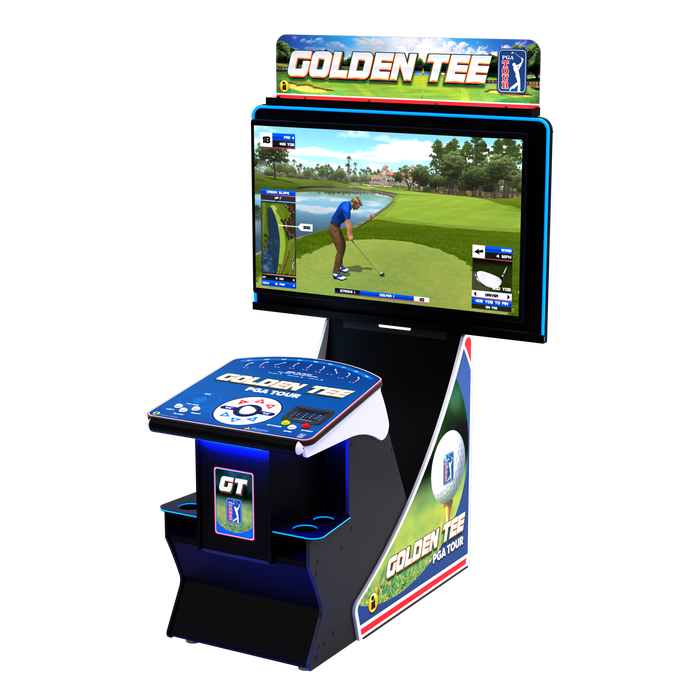 Incredible Technologies Golden Tee PGA TOUR Home Edition-Arcade Games-Incredible Technologies-Deluxe-Titled View-Game Room Shop