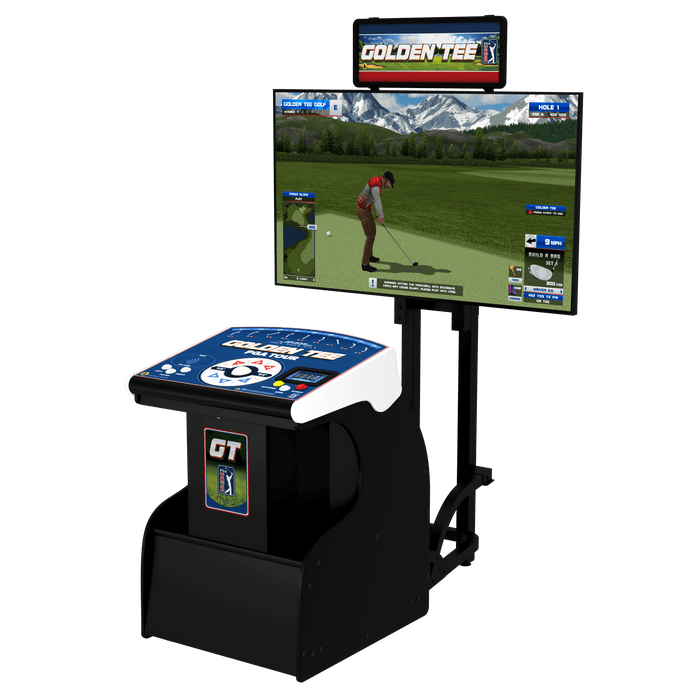 Incredible Technologies | Golden Tee PGA TOUR Showpiece Pro | Optional TV Stand