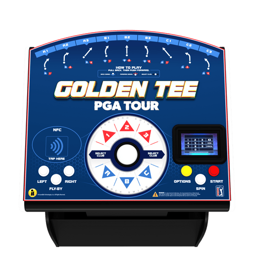 Incredible Technologies | Golden Tee PGA TOUR Showpiece Pro | Optional TV Stand