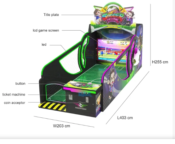 Indoor Arcade Ball Throwing Game Machine Ticket Redemption Game