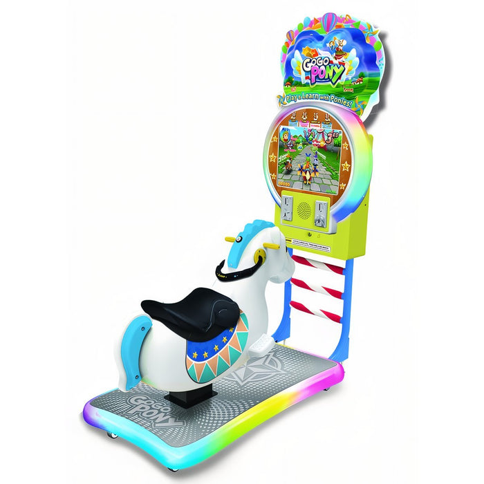 Kalkomat | Go Go Pony Kiddie Arcade Ride
