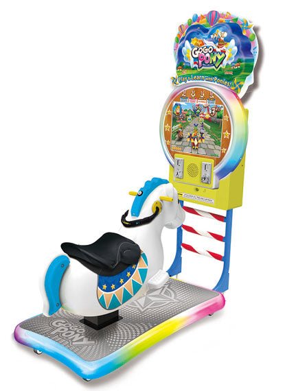 Kalkomat | Go Go Pony Kiddie Arcade Ride