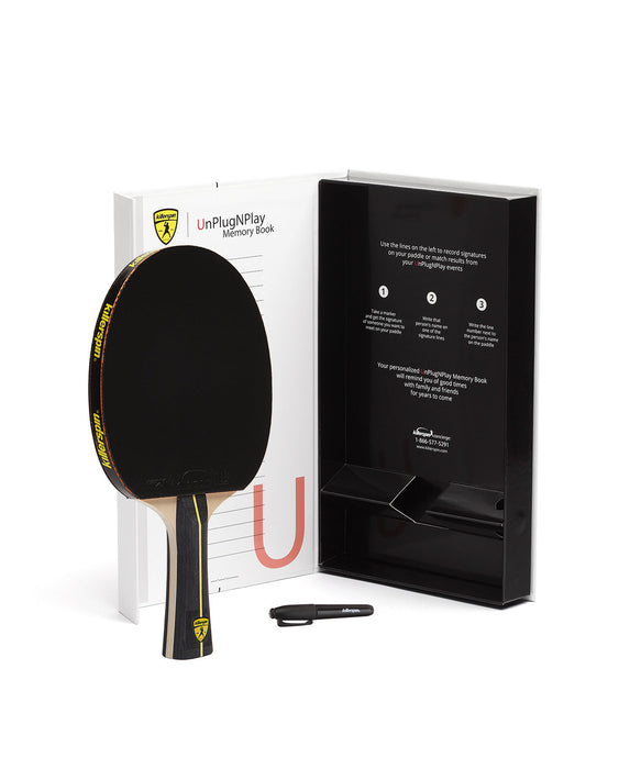 Killerspin Ping Pong Paddle Jet Black - Gift