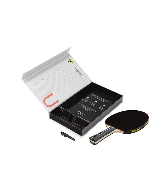 Killerspin Ping Pong Paddle Jet Black - Memory Book