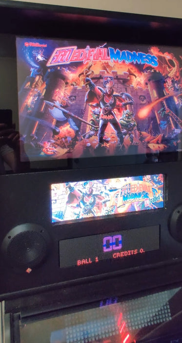 Pinball King | Kracken Plus | 43-inch 4K Playfield | Virtual Pinball Machine | Tactile Speaker