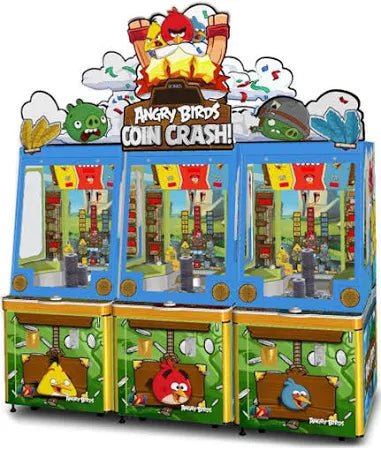 Lai Games |Angry Birds Coin Crash | Coin Pusher |Arcade Game | 2 - 3 Player