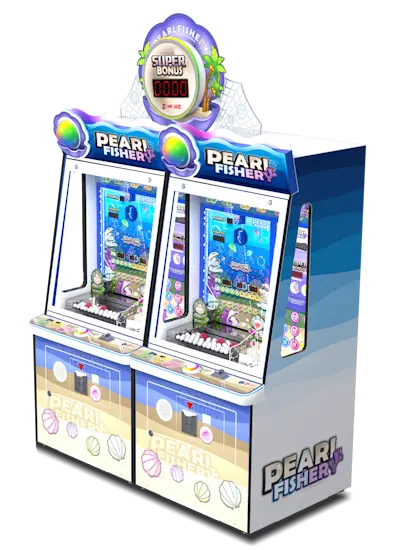 Lai Games | Pearl Fishery | Coin Pusher | Arcade Game | 1 - 2 - 3 - Player