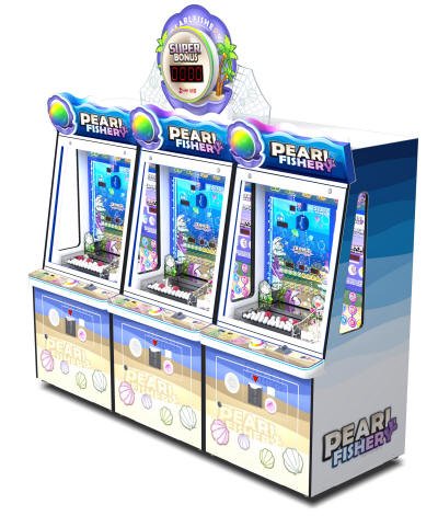 Lai Games | Pearl Fishery | Coin Pusher | Arcade Game | 1 - 2 - 3 - Player