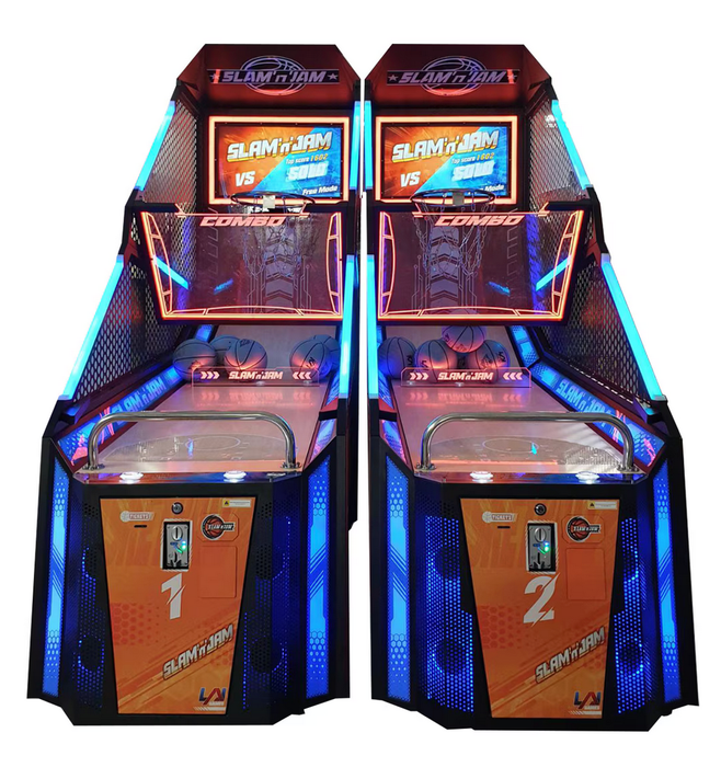 Lai Games | Slam N Jam Basketball Arcade Game