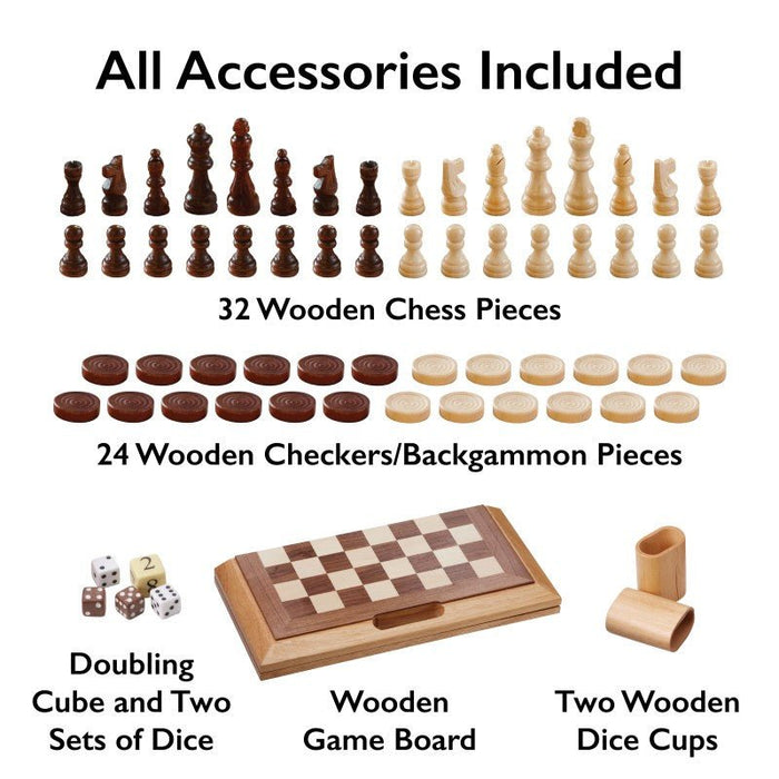 Mainstreet Classics 3 - in - 1 Dutchman Game Combo Set