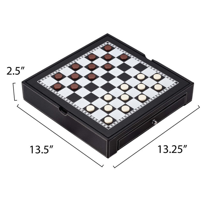 Mainstreet Classics 5 - in - 1 Broadway Game Combo Set