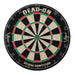 Viper Dead On Sisal Dartboard, Metropolitan Mahogany Cabinet, Padded Dart Mat & Laser Throw Line Marker Darts Viper 