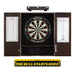 Viper Shot King Sisal Dartboard, Metropolitan Espresso Cabinet, Shadow Buster Dartboard Lights & "The Bull Starts Here" Throw Line Marker Darts Viper 