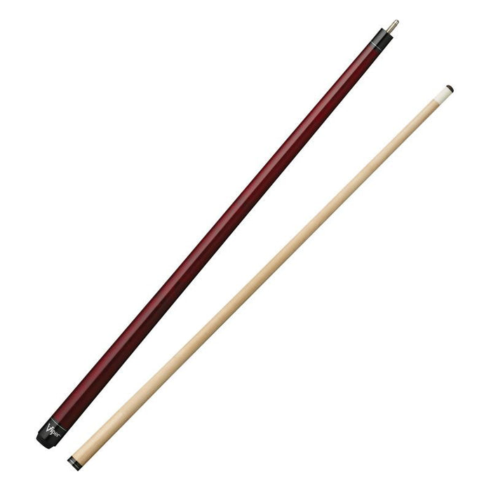 Viper Elite Series Red Unwrapped Cue and Casemaster Q-Vault Supreme Black Cue Case Billiards Viper 