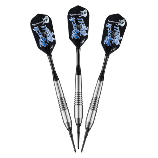 Viper Underground Rock & Roll Soft Tip Darts 18 Grams, Viper Underground Rock & Roll Cue, and Casemaster Q-Vault Supreme Black Cue Case Billiards Viper 