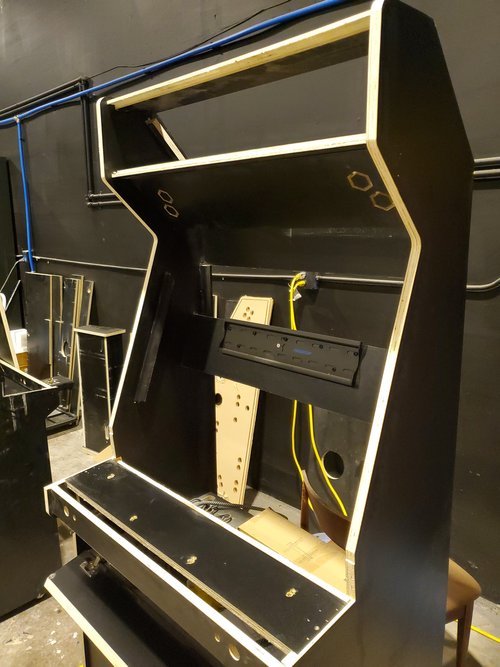 Paradox Arcades | Falcon - 30" 16:10 2500x1600 Monitor | 4 Player | First - Class Edition | Dual Steering Wheels | Wi - Fi Remote Support | Interior Cabinet Lighting | Arcade Machine