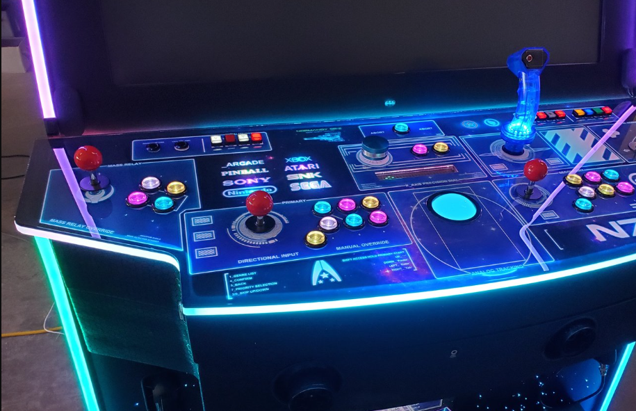 Paradox Arcades| Falcon - Colossus - XL | 43" 4K Monitor | 4 - Player | First - Class Edition | Racing Wheels | Dual Advanced Light Guns