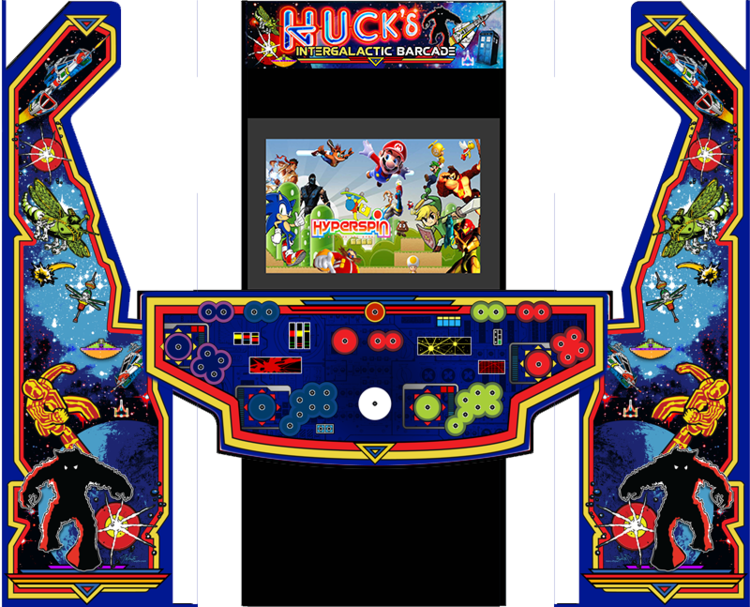 Paradox Arcades | FTL - 30" 16:10 LCD Monitor | 2 - 4 Players | Premium Edition | Plywood Design | Wi - Fi Remote Support | Arcade Machine