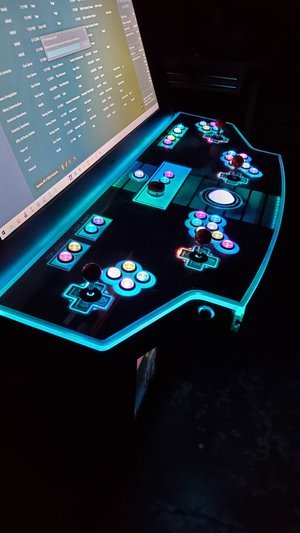 Paradox Arcades | FTL - Colossus - XL | 43" 4K Monitor | 4 - Player | Premium Edition | Wi - Fi Remote Support | Wireless Keyboard | Arcade Machine