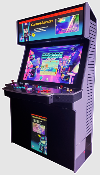 Paradox Arcades | FTL - Colossus - XL | 43" 4K Monitor | 4 - Player | Premium Edition | Wi - Fi Remote Support | Wireless Keyboard | Arcade Machine