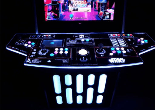 Paradox Arcades | FTL - Colossus - XL | 43" 4K Monitor | 4 - Player | Premium Edition | Wi - Fi Remote Support | Wireless Keyboard | Arcade Machine