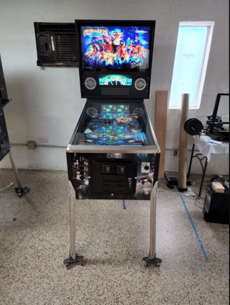 Pinball King | Kracken Plus | 43 - inch 4K Playfield | Virtual Pinball Machine | Tactile Speaker