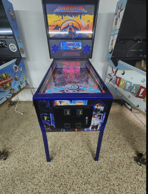 Pinball King | Kracken Plus JMG - Royal Edition | 43 - inch 4K Playfield | 32 - inch Back - Glass Monitor | Virtual Pinball Machine