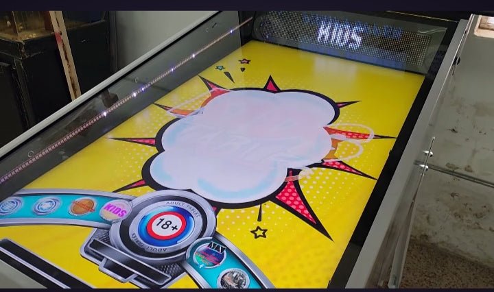 Pinball King | Kracken Plus JMG - Royal Edition | 43 - inch 4K Playfield | 32 - inch Back - Glass Monitor | Virtual Pinball Machine