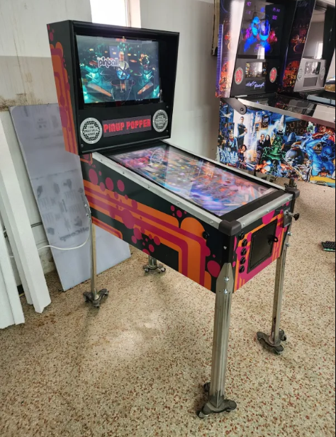 Pinball King | Siren | 32 - inch Playfield | Virtual Pinball Machine | Aluminum Rails