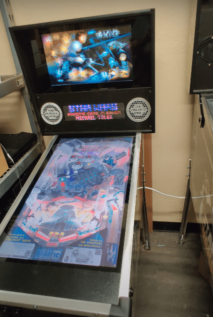 Pinball King | Siren | 32 - inch Playfield | Virtual Pinball Machine | Aluminum Rails