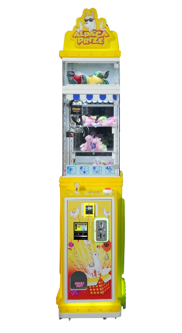 Pipeline Games | Alpaca Prize | Mini Claw machine | 16 " | Very durable