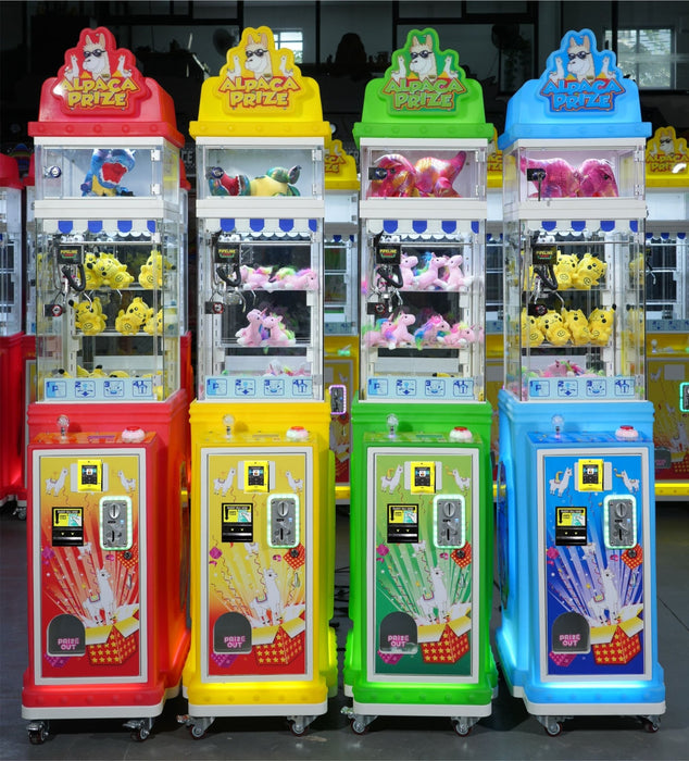 Pipeline Games | Alpaca Prize | 16" | Mini Claw machine | Very Durable