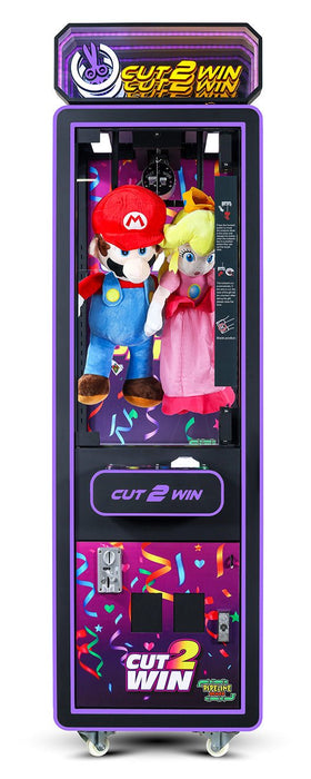 Pipeline Games | Cut 2 Win | 24"| Mini Arcade Game | Metallic Cabinet