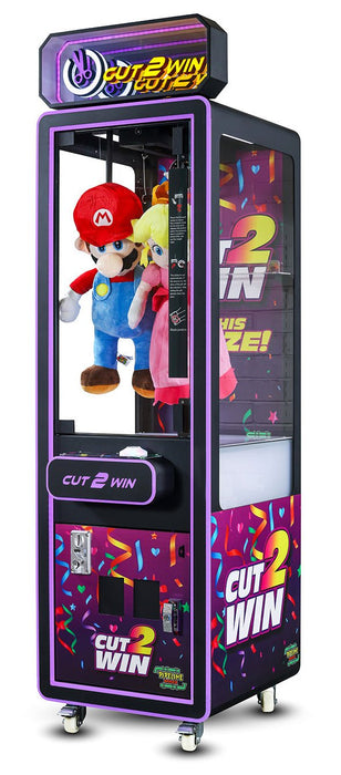 Pipeline Games | Cut 2 Win | 24"| Mini Arcade Game | Metallic Cabinet