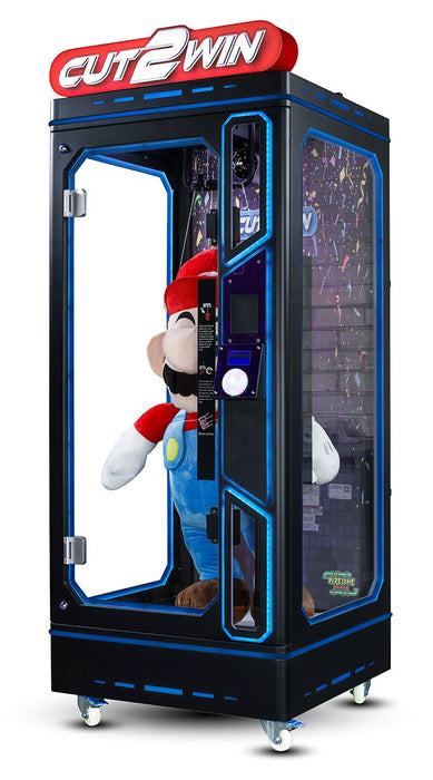 Pipeline Games | Cut 2 Win - Deluxe Cabinet | Metal Cabinet | Thick tempered glass | Durable